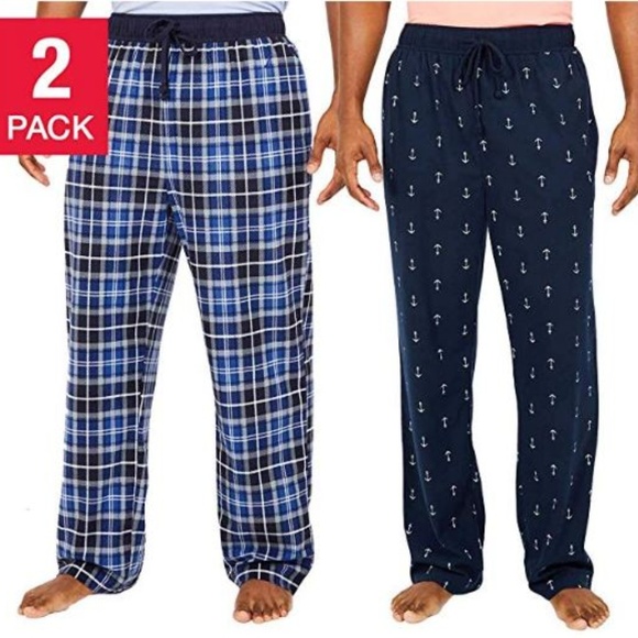 Nautica Other - Nautica Men's Sueded Fleece Pajama Pants 2 Pack
